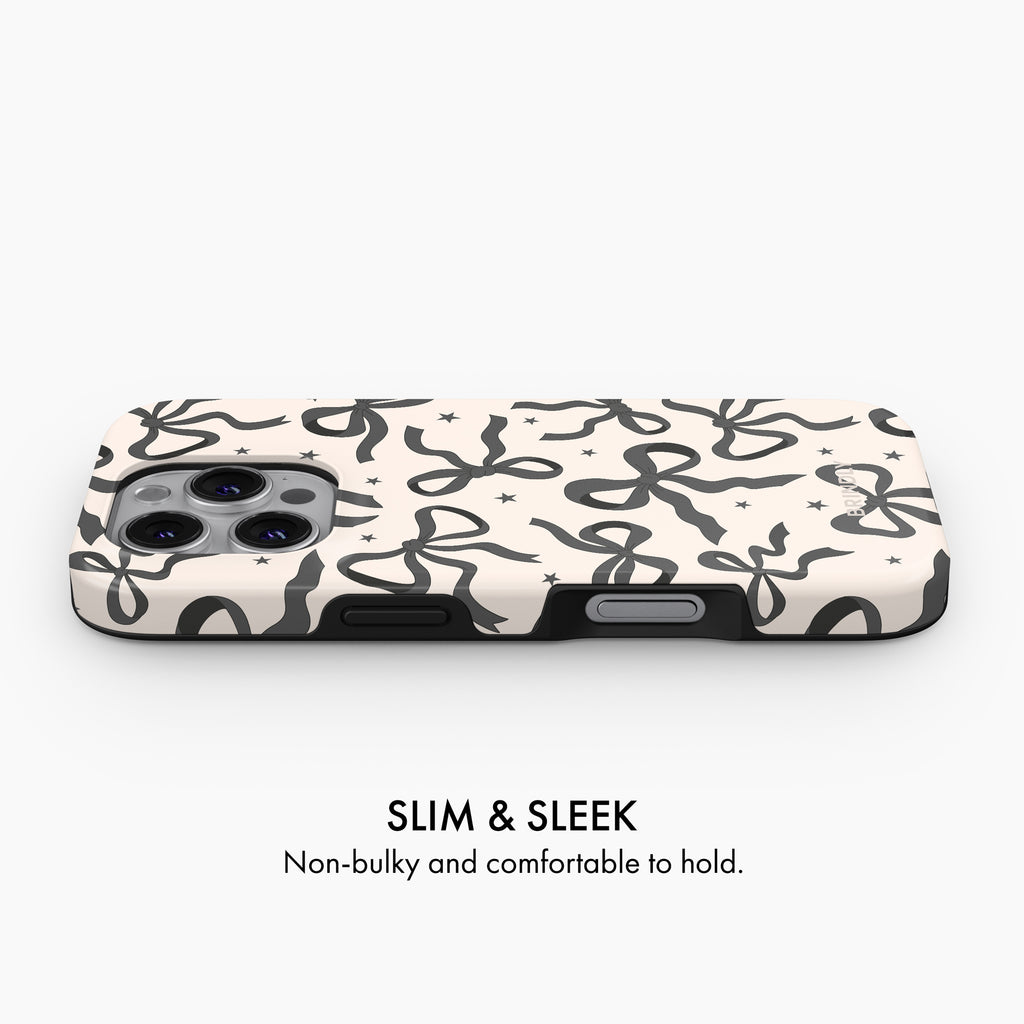 Midnight Bows - Tough Phone Case