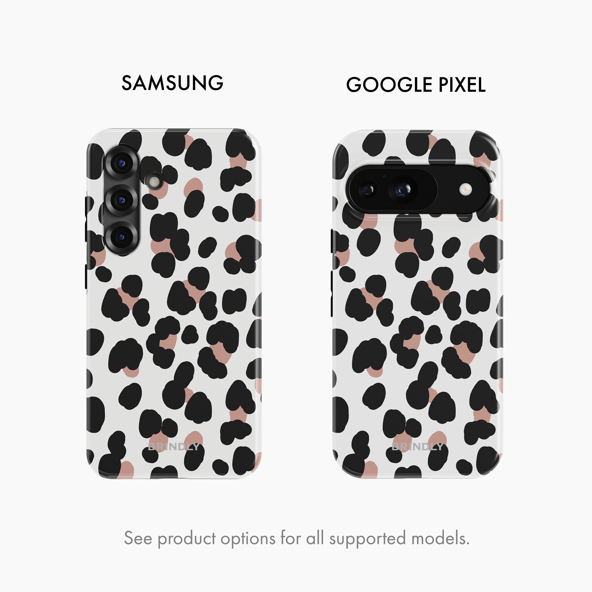 White Leopard - Tough Phone Case