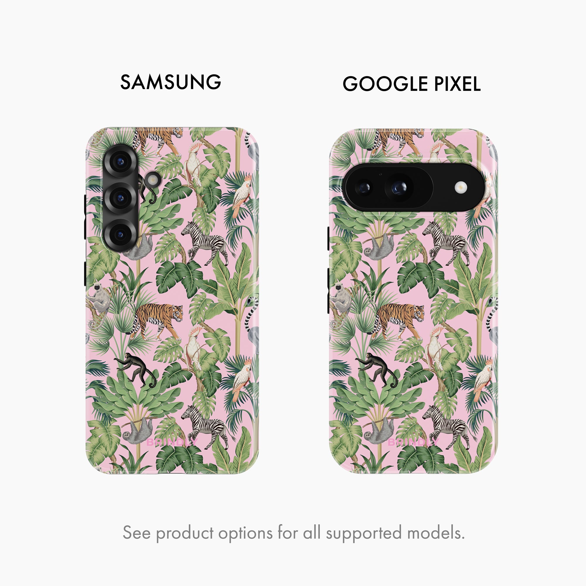 Pink Safari - Tough Phone Case