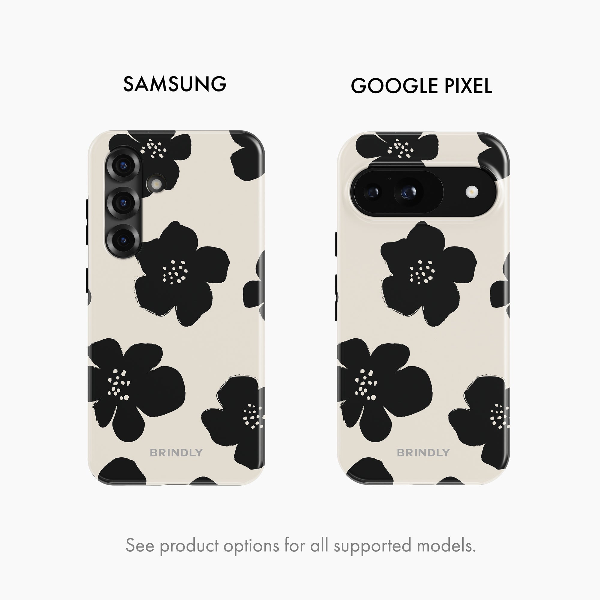 Inky Blossom - Tough Phone Case