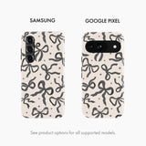Midnight Bows - Tough Phone Case