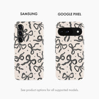 Midnight Bows - Tough Phone Case