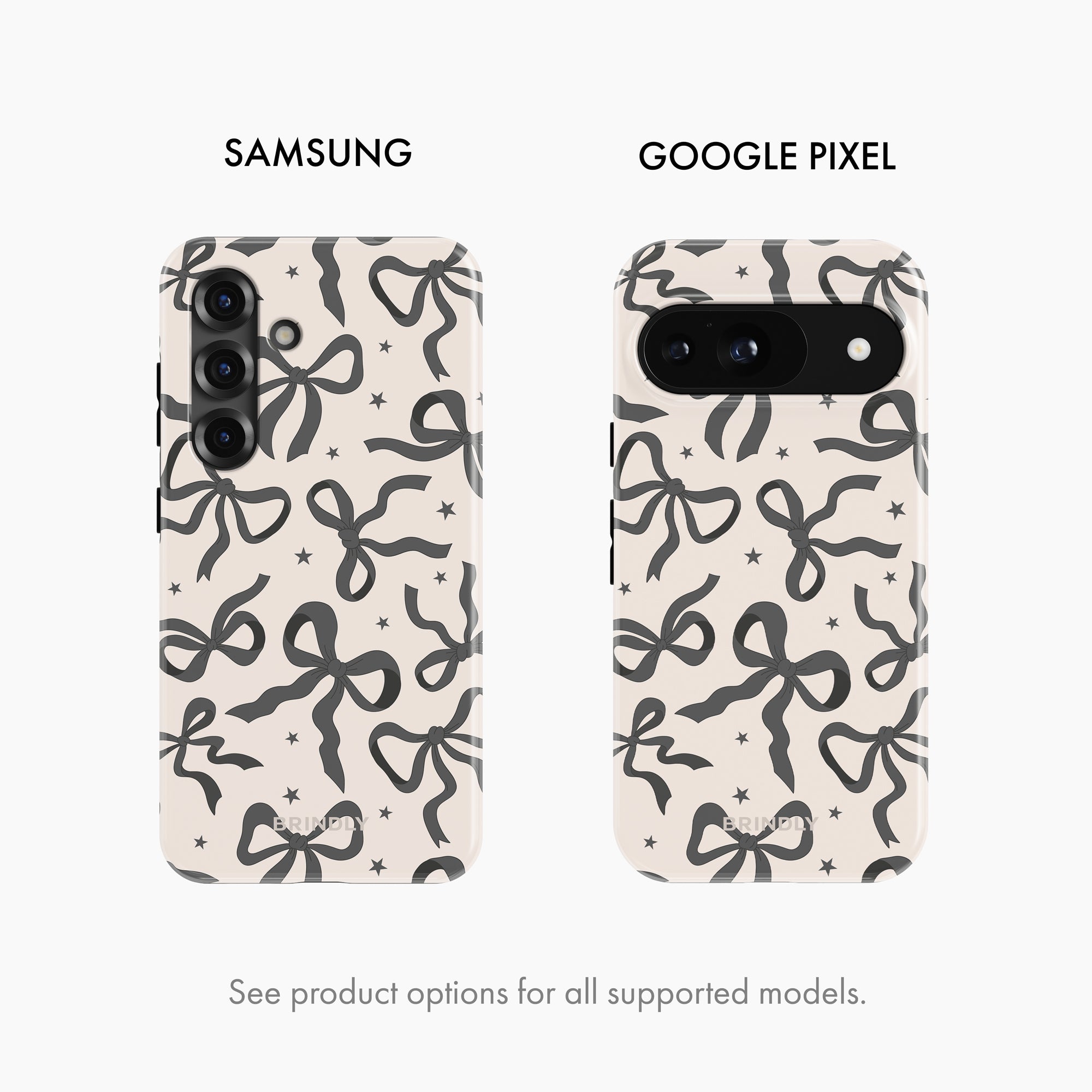 Midnight Bows - Tough Phone Case