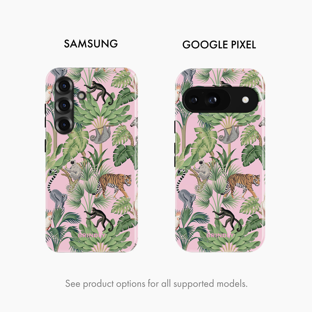Pink Safari - Tough Phone Case