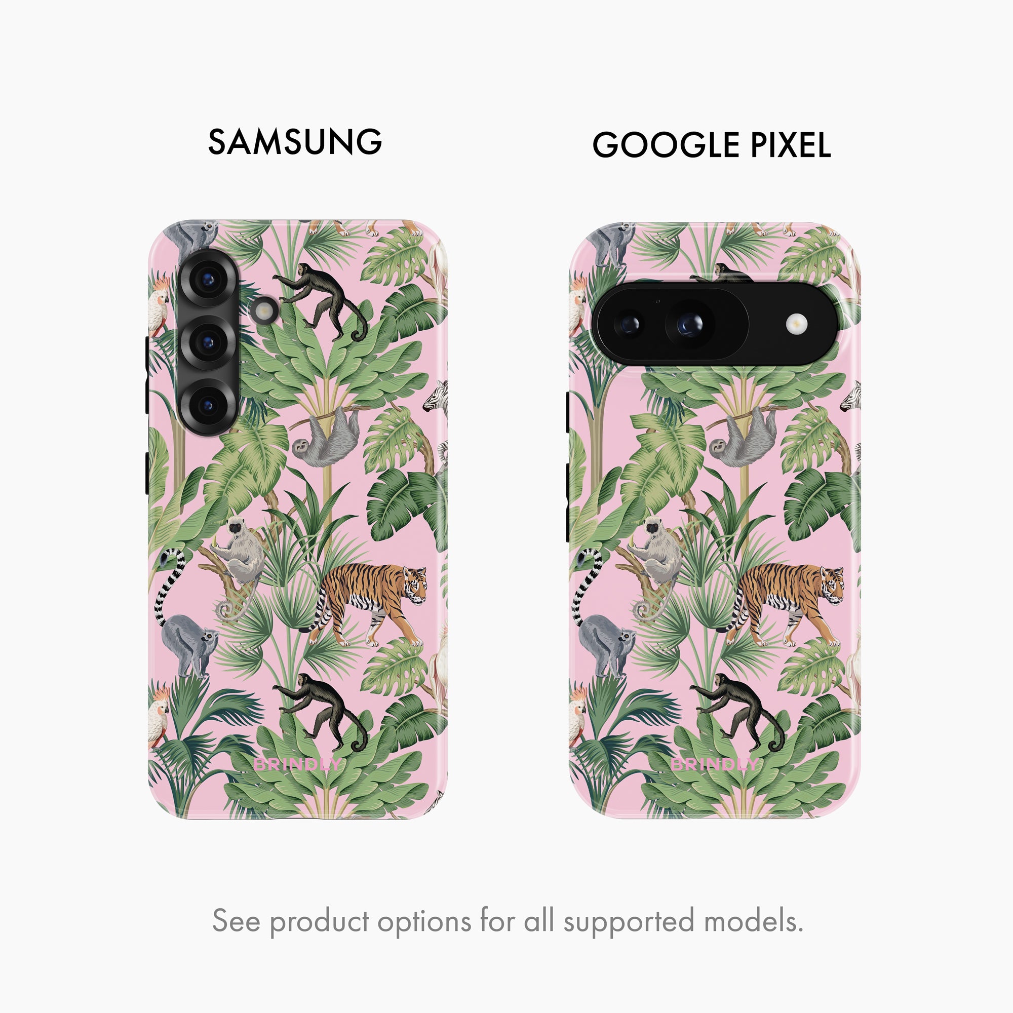 Pink Safari - Tough Phone Case