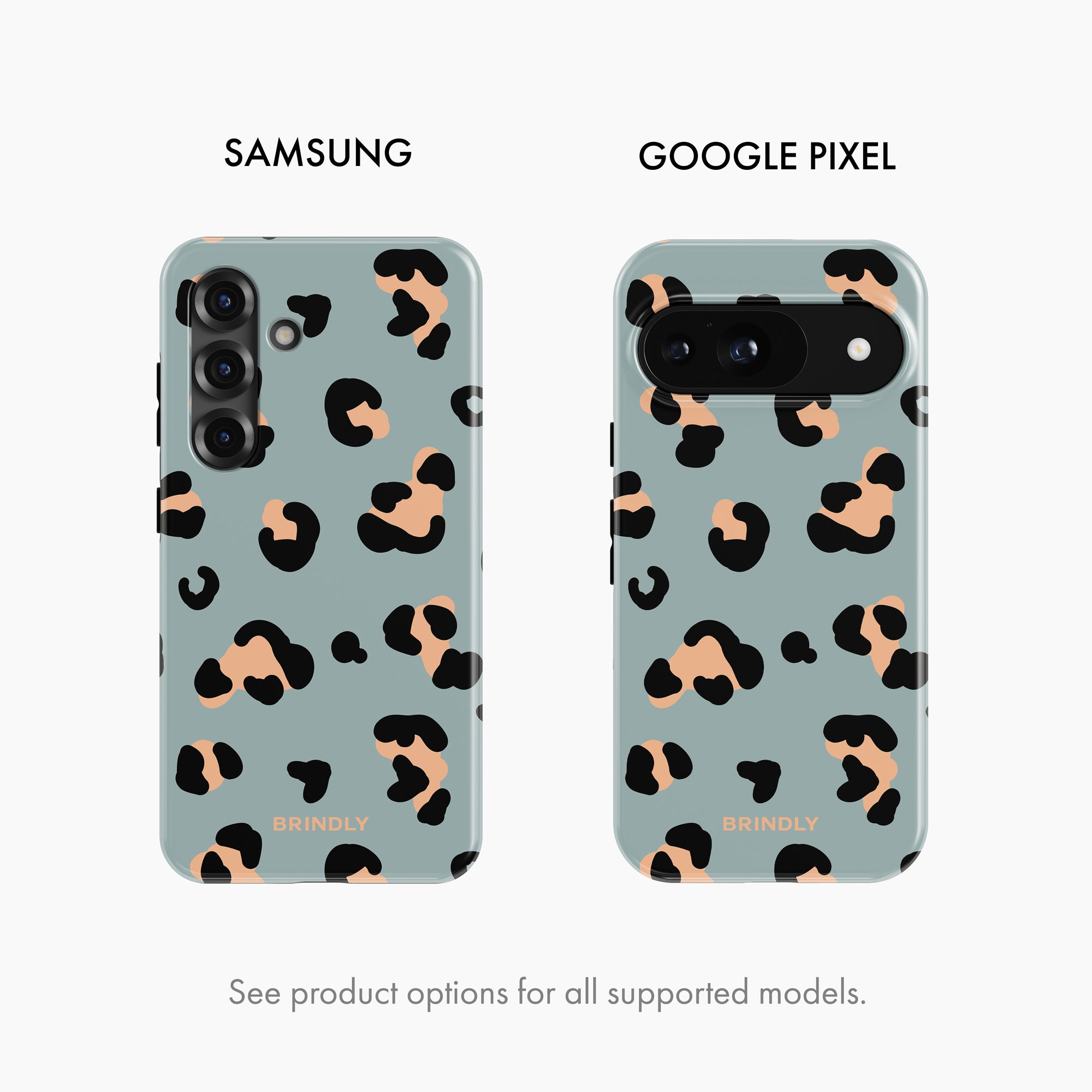 Sage Leopard - Tough Phone Case