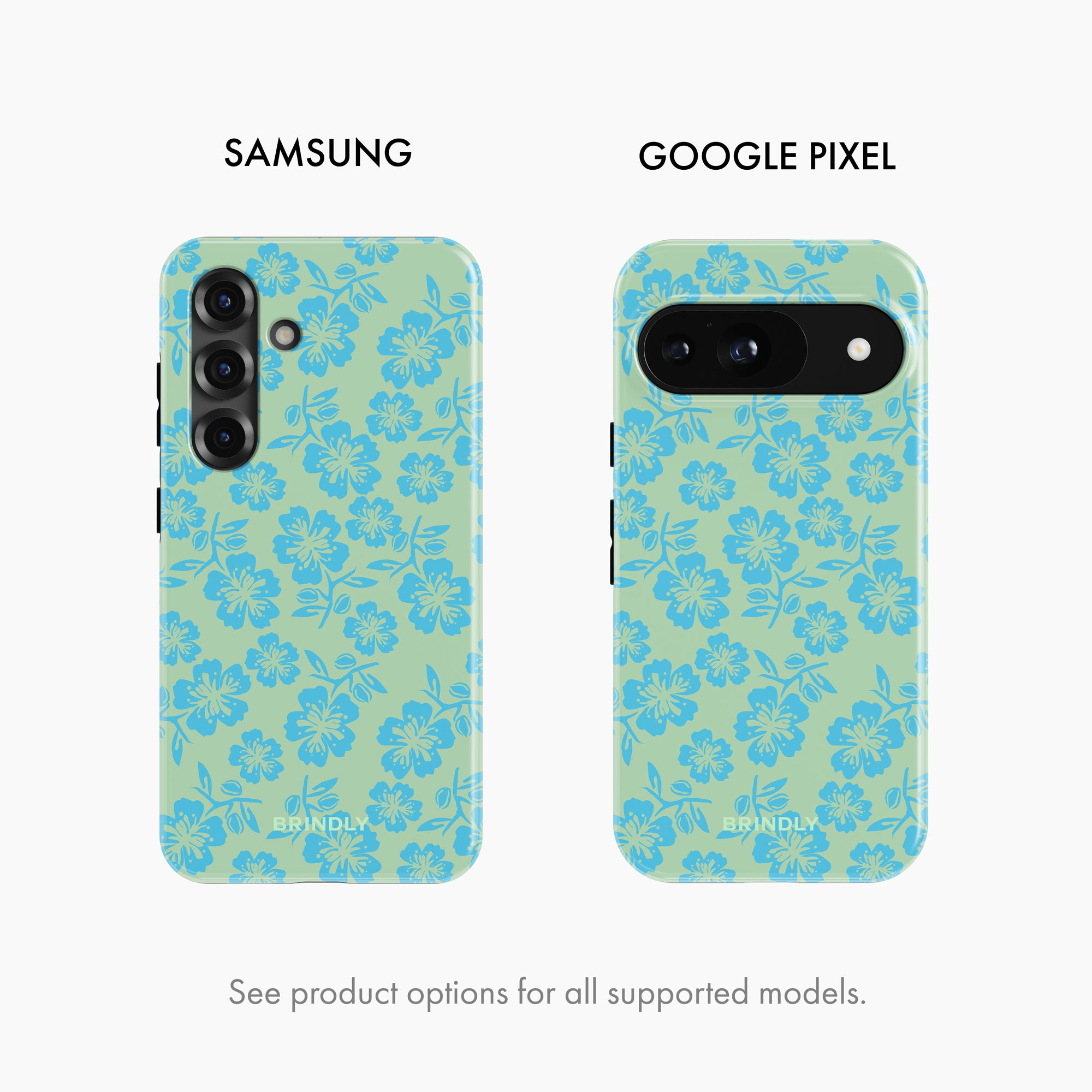 Aqua Bloom - Tough Phone Case