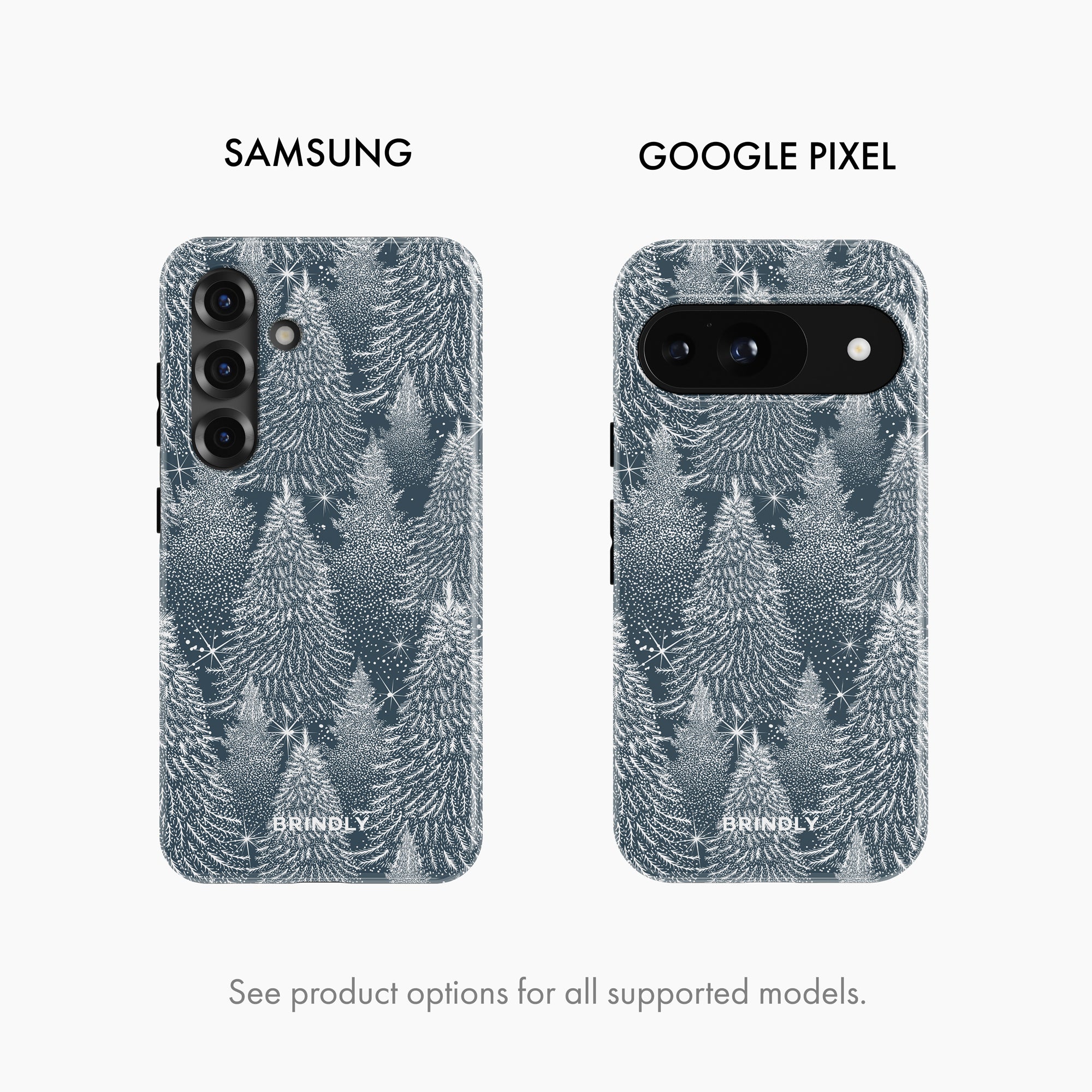 Frosted Pines - Tough Phone Case