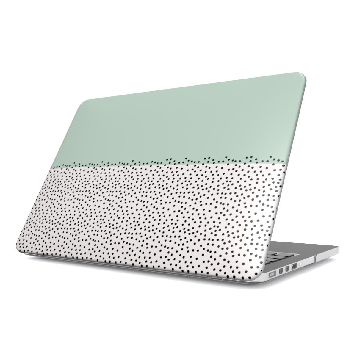 Green Mini Dots MacBook Case